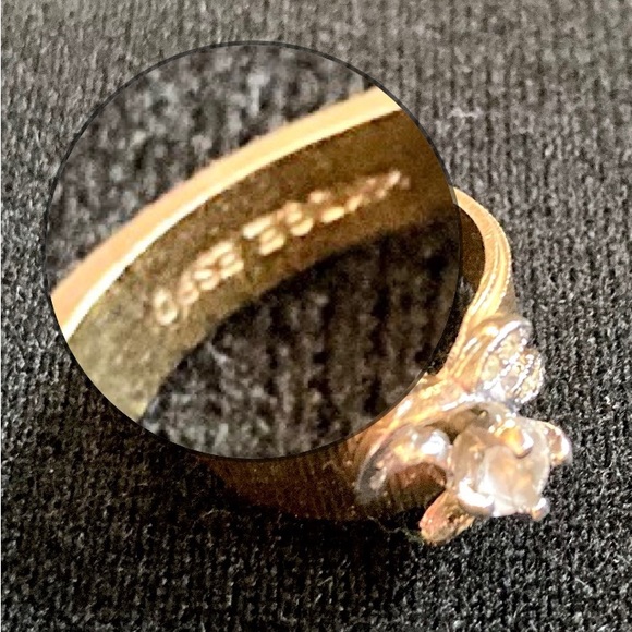 VINTAGE 24K ESPO RING - Picture 14 of 15